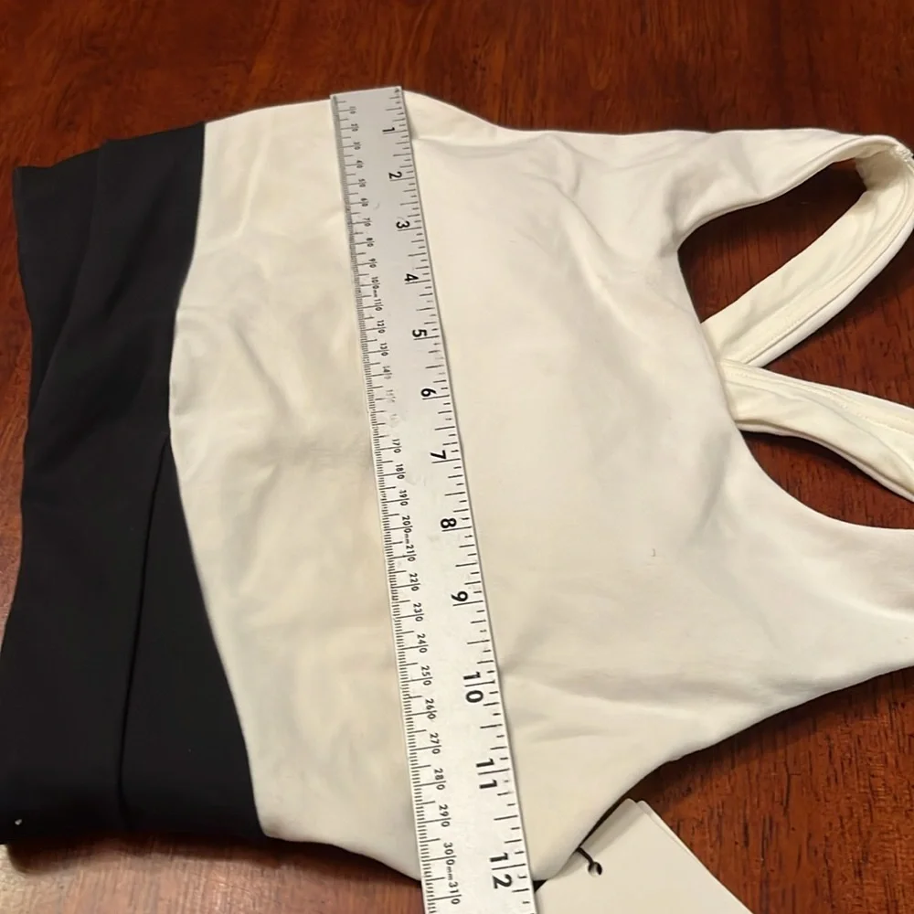 NWT NEW WITH TAG Calia Cross Front Two-Tone Sports Bra Size XS